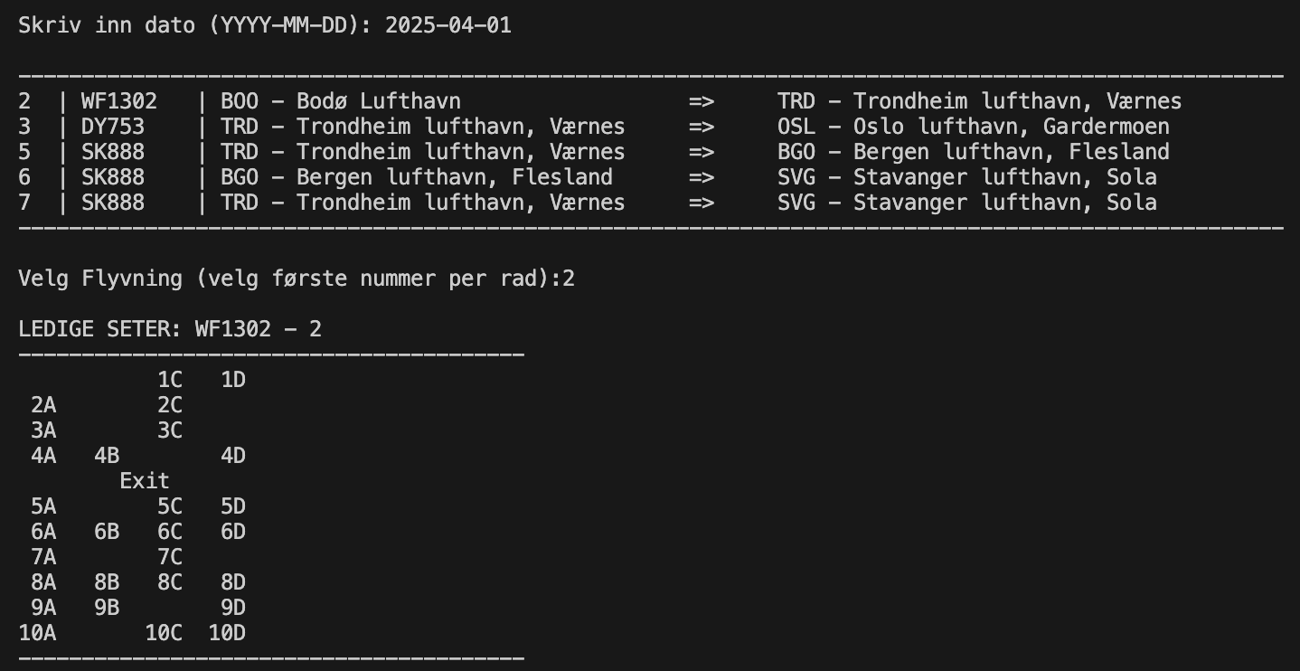 Airport DB CLI interface