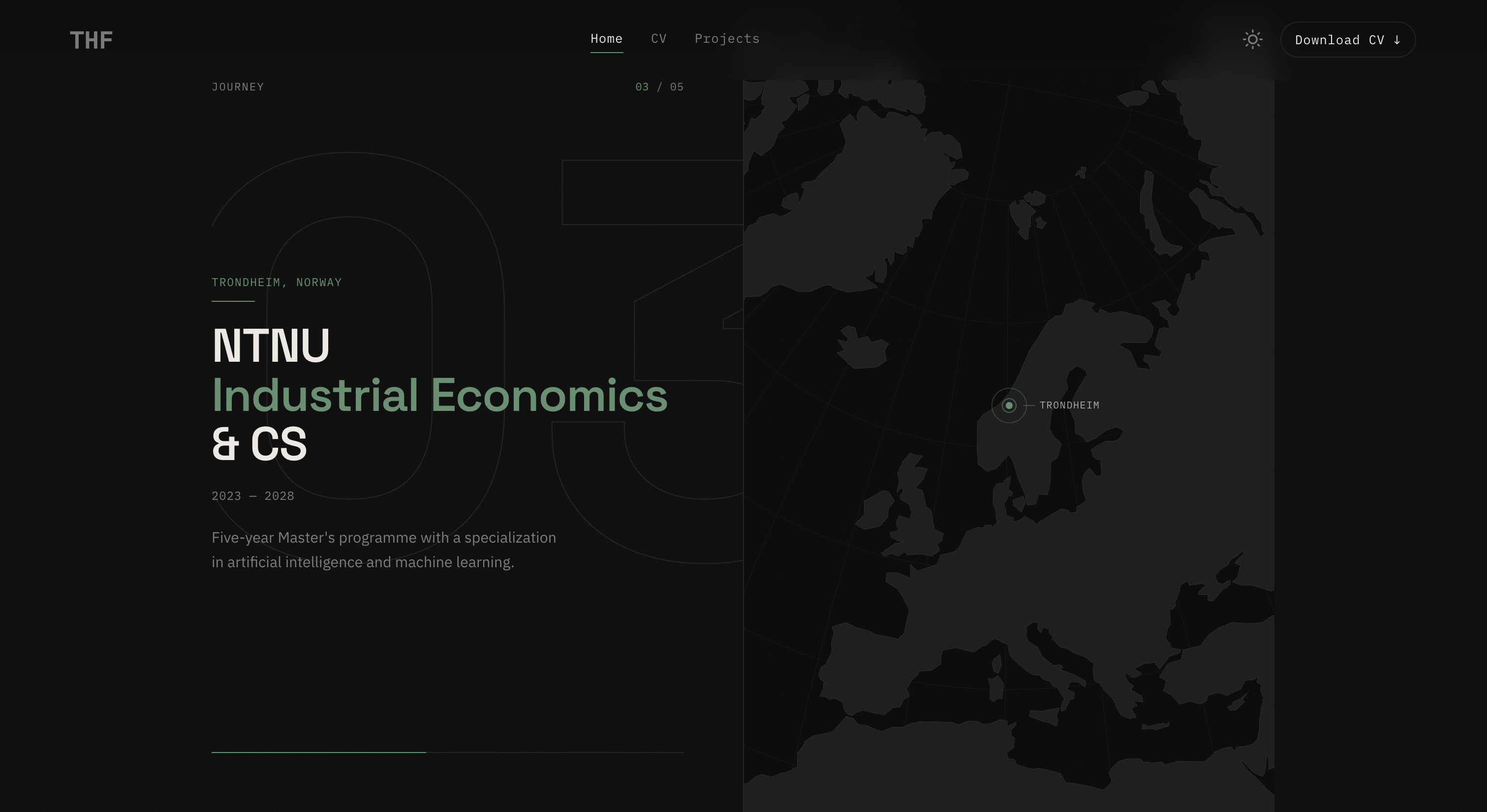 Website dark mode